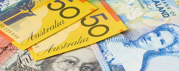 Australia and New Zealand Dollars